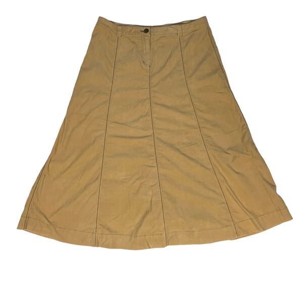 Soft Surroundings Maxi Skirt Corduroy Western Casual Modest Women's 18 Plus Size - Picture 1 of 10
